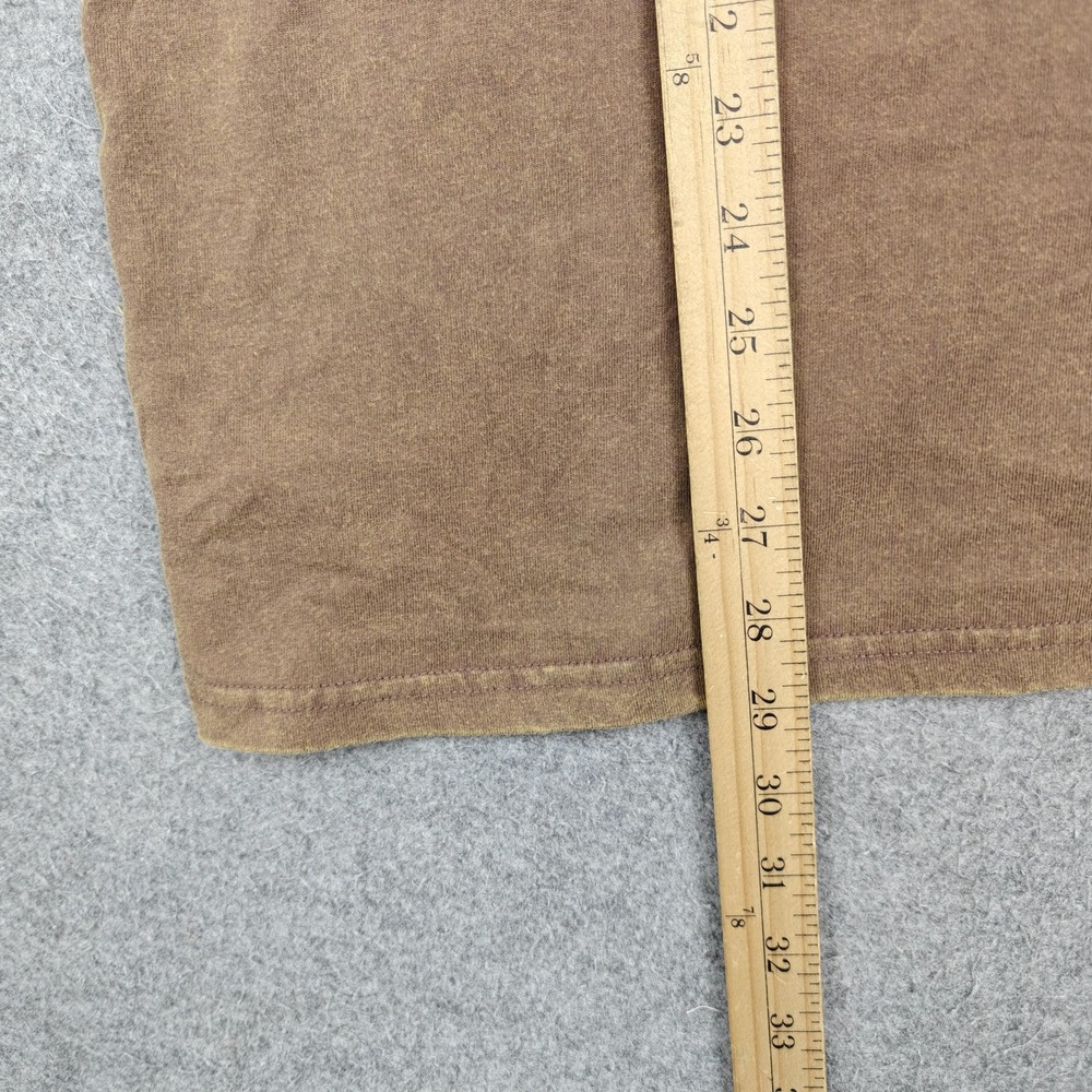 Coney Island Picnic Shirt Mens Large Brown Wish Is Granted Graphic Tee New - Picture 7 of 9